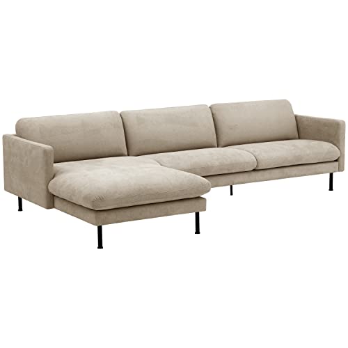 Max Winzer Ecksofa Longchair Links Nathan beige von Max Winzer