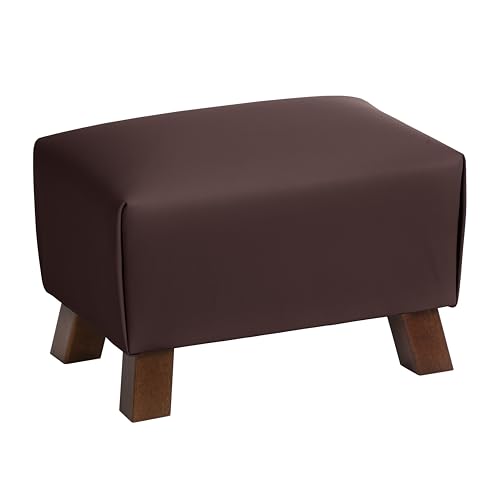 Max Winzer Footstool Hocker Kinderhocker Echtleder (Burgund) von Max Winzer