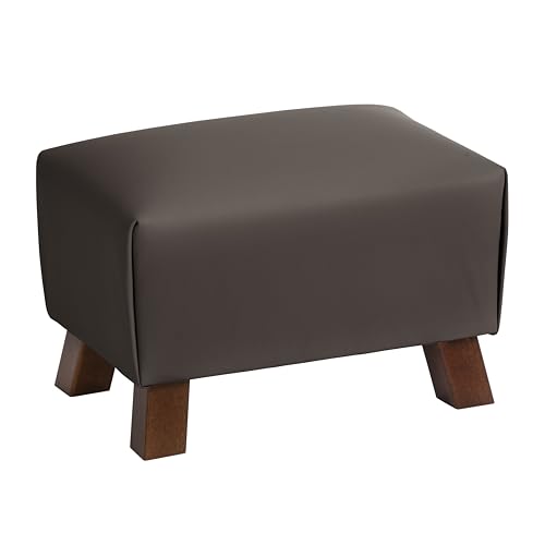 Max Winzer Footstool Hocker Kinderhocker Echtleder (braun) von Max Winzer
