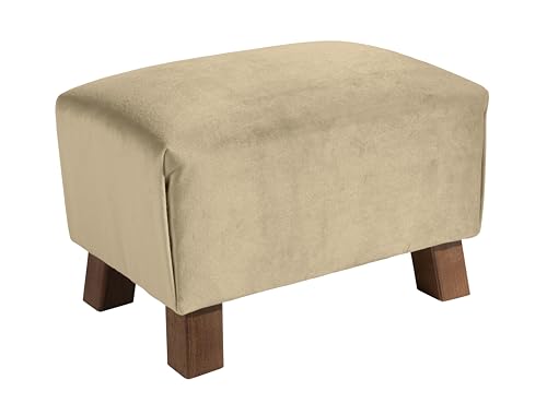 Max Winzer Footstool Hocker Kinderhocker Samtvelours (Sand) von Max Winzer