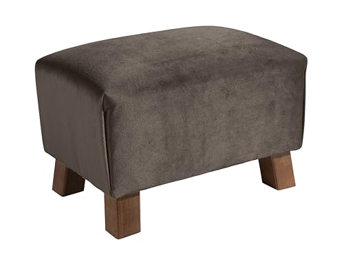 Max Winzer Footstool Hocker Kinderhocker Samtvelours (braun) von Max Winzer