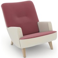 Max Winzer Loungesessel "build-a-chair Borano", im Retrolook, zum Selbstgestalten von Max Winzer