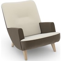 Max Winzer Loungesessel "build-a-chair Borano", im Retrolook, zum Selbstgestalten von Max Winzer