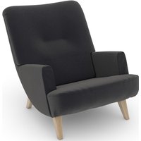 Max Winzer Loungesessel build-a-chair Borano, im Retrolook, zum Selbstgestalten von Max Winzer