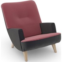 Max Winzer Loungesessel build-a-chair Borano, im Retrolook, zum Selbstgestalten von Max Winzer
