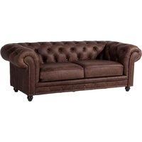 Max Winzer Orleans Sofa 2,5-Sitzer braun von Max Winzer