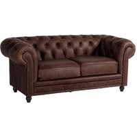 Max Winzer Orleans Sofa 2-Sitzer braun von Max Winzer