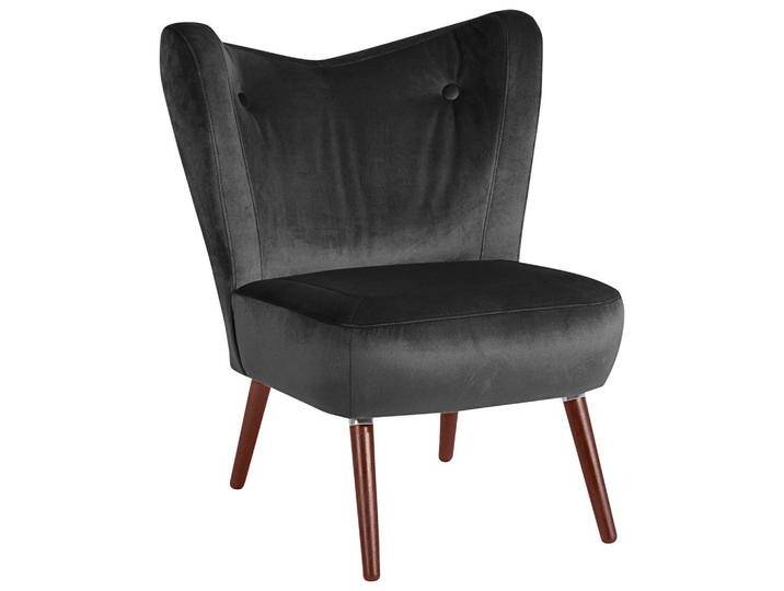 Max Winzer SESSEL, Anthrazit, Nussbaum, 70x86x69 cm, Goldenes M, Made in Germany, Wohnzimmer, Sessel, Polstersessel von Max-Winzer