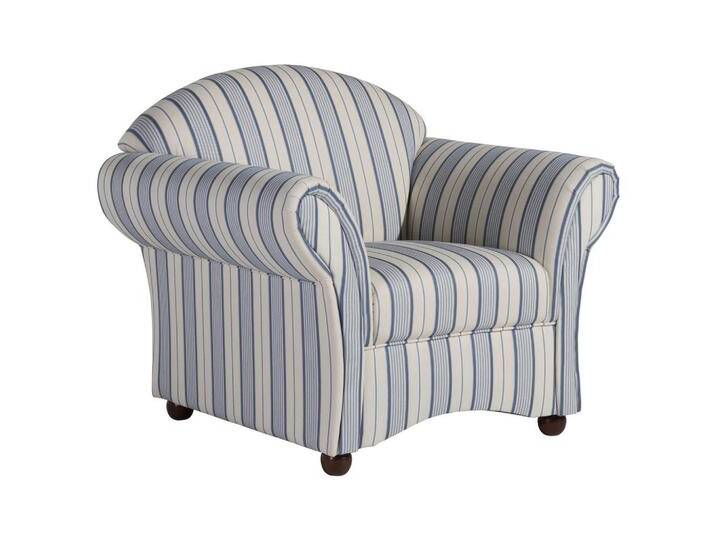 Max Winzer SESSEL, Blau, Beige, 96x85x81 cm, Goldenes M, Made in Europe, Wohnzimmer, Sessel, Polstersessel von Max-Winzer