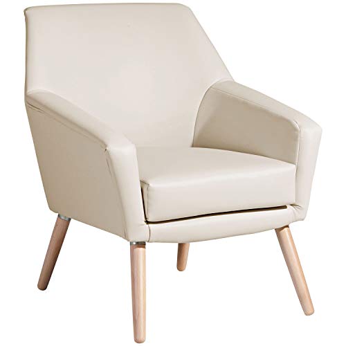 Max Winzer Sessel Alegro Kunstleder beige von Max Winzer