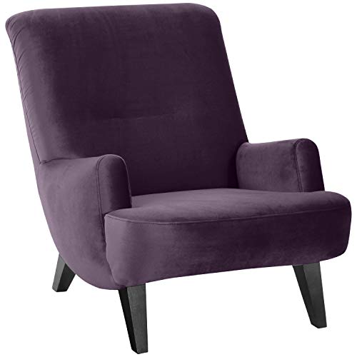 Max Winzer Sessel Brandford Samtvelours Purple von Max Winzer