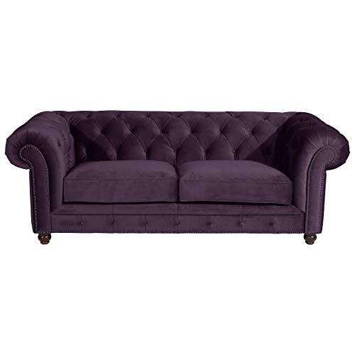 Max Winzer Sofa 2,5-Sitzer Orleans Samtvelours Purple von Max Winzer