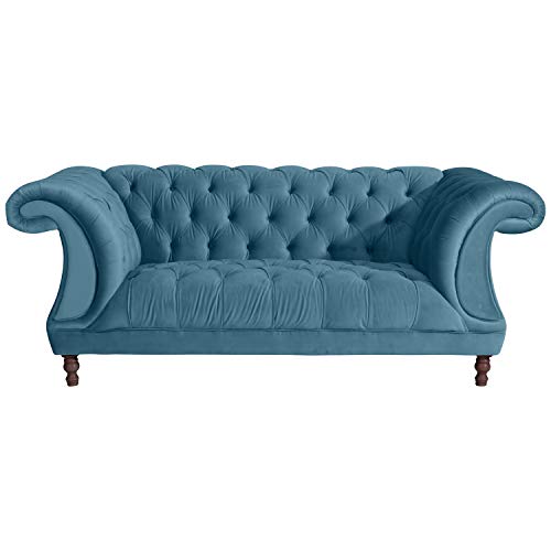 Max Winzer Sofa 2-Sitzer Ivette Samtvelours Petrol von Max Winzer