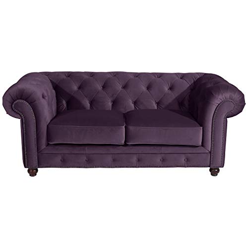 Max Winzer Sofa 2-Sitzer Orleans Samtvelours Purple von Max Winzer