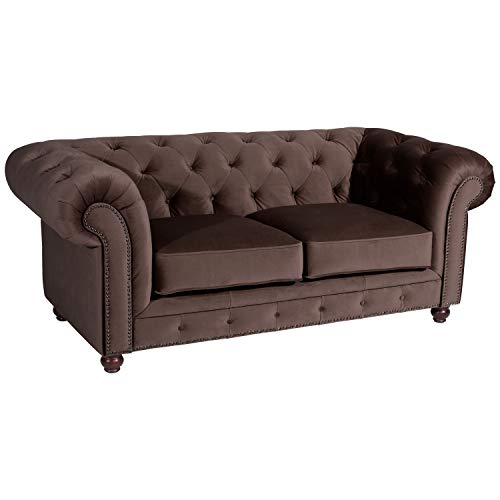 Max Winzer Sofa 2-Sitzer Orleans Samtvelours braun von Max Winzer