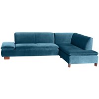 Max Winzer Terrence Sofa 2,5-Sitzer links mit Ecksofa rechts petrol von Max Winzer