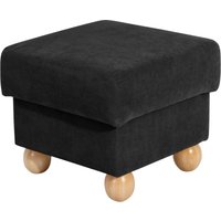Monarch Hocker schwarz von Max Winzer