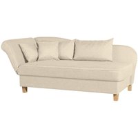 Selma Recamiere mit Armteil links klappbar beige von Max Winzer