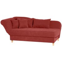 Selma Recamiere mit Armteil links klappbar terracotta von Max Winzer