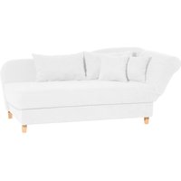 Selma Recamiere mit Armteil rechts klappbar creme von Max Winzer