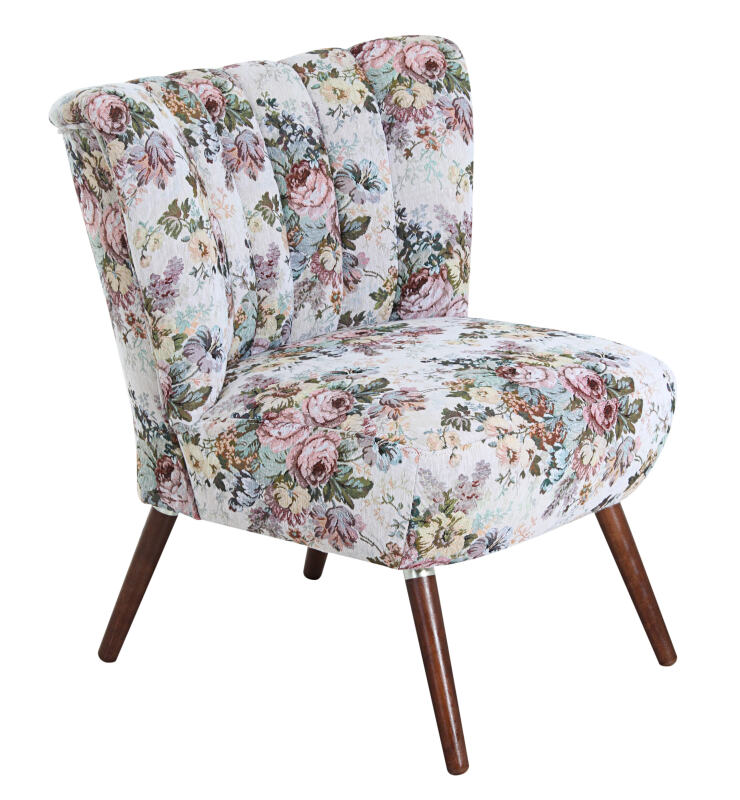 Sessel Aspen Flachgewebe rosé von Max Winzer