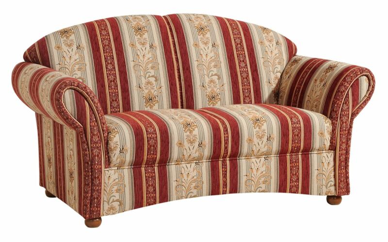 Sofa 2-Sitzer Carolina Chenille rot Sofa 2-Sitzer Carolina Chenille rot von Max Winzer