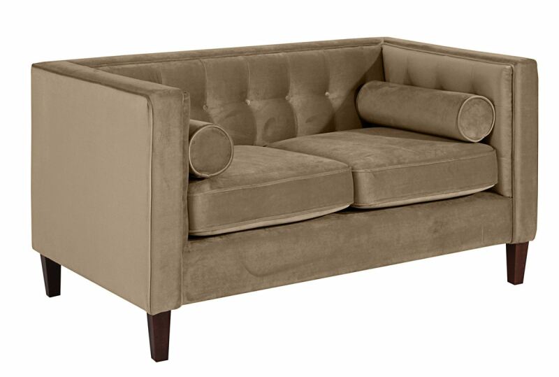 Vintage 2-Sitzer Sofa Joko Samtvelours sahara Vintage 2-Sitzer Sofa Joko Samtvelours sahara von Max Winzer
