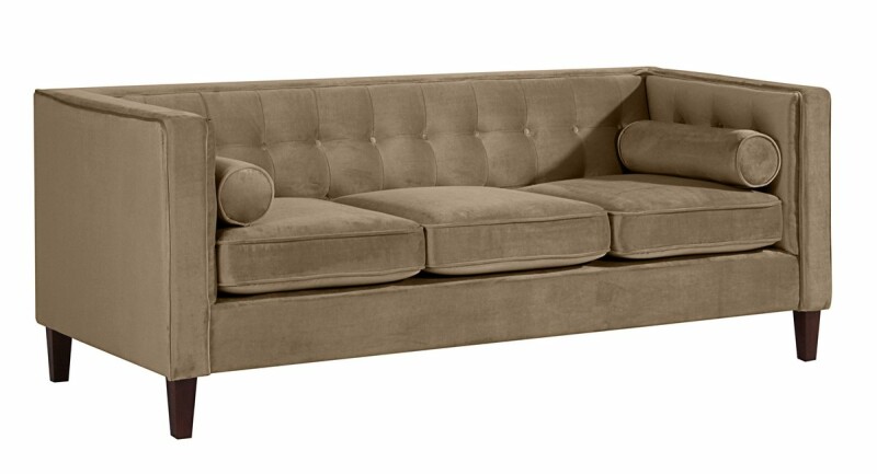 Vintage 3-Sitzer Sofa Joko Samtvelours sahara von Max Winzer