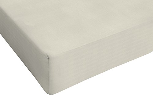 Max color Betttuch 25cm Ecke, Creme, Doppelte von Italian Bed Linen