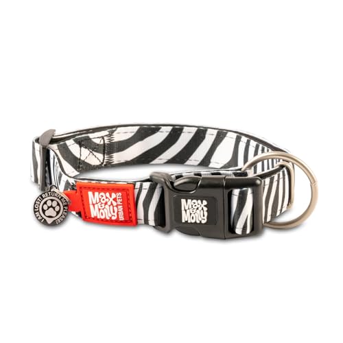 Max & Molly GOTCHA! Smart ID Hundehalsband - Zebra Classic, XS von Max & Molly Urban Pets
