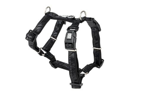 Max & Molly Hundegeschirr Matrix 2.0 Black/M in H-Form, für Hunde mit Gotcha! Smart ID, Geschirr Hund, Neopren Gepolstert & Reflektierende Nähte - Komfort für deinen treuen Begleiter Max & Molly Hundegeschirr Matrix 2.0 Black/M in H-Form, für Hunde mit Gotcha! Smart ID, Geschirr Hund, Neopren Gepolstert & Reflektierende Nähte - Komfort für deinen treuen Begleiter von Max & Molly Urban Pets