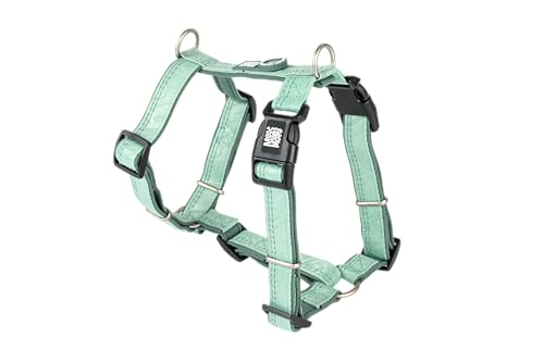 Max & Molly Hundegeschirr Matrix 2.0 Jade/M in H-Form, für Hunde mit Gotcha! Smart ID, Geschirr Hund, Neopren Gepolstert & Reflektierende Nähte - Komfort für deinen treuen Begleiter von Max & Molly Urban Pets