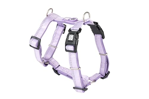 Max & Molly Hundegeschirr Matrix 2.0 Lavender/S in H-Form, für Hunde mit Gotcha! Smart ID, Geschirr Hund, Neopren Gepolstert & Reflektierende Nähte - Komfort für deinen treuen Begleiter von Max & Molly Urban Pets
