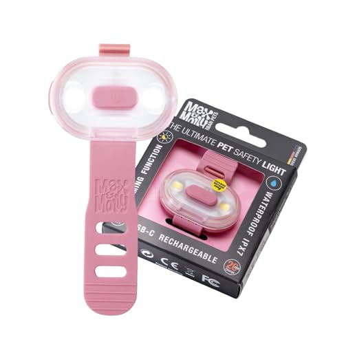 Max & Molly Matrix 2.0 Ultra LED - Sicherheitslicht-Rose von Max & Molly Urban Pets