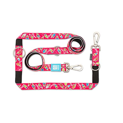 Max & Molly Multifunktions Hundeleine 2m mit 2 Karabinern, Magical/L Umhängeleine Gepolstert, Sicher & Flexibel - Komfort für deinen treuen Begleiter Max & Molly Multifunktions Hundeleine 2m mit 2 Karabinern, Magical/L Umhängeleine Gepolstert, Sicher & Flexibel - Komfort für deinen treuen Begleiter von Max & Molly Urban Pets