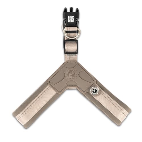 Max & Molly Q-Fit Hundegeschirr Kleine Hunde mit Gotcha! Smart ID Sicherheitsanhänger, Matrix 2.0 Sand/S, Geschirr Hund Gepolstert & Reflektierend - Komfort für deinen treuen Begleiter von Max & Molly Urban Pets