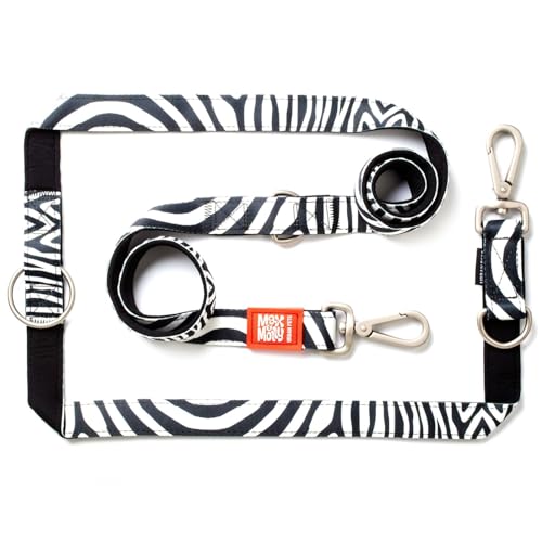 Max & Molly Multifunktionsleine - Zebra, L von Max & Molly Urban Pets
