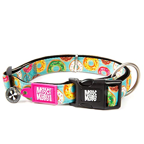 Max & Molly 4894512016194 Donuts Smart Id Halsband, Verlustschutzprogramm Für Haustiere, XS von Max & Molly