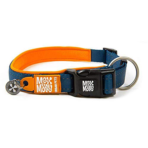 Max & Molly Matrix Orange Smart Id Halsband von Max & Molly Urban Pets