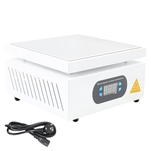 MaxEarn 700W Heizplatte, 400° C PCB Lötstation Heizplatte, Digitale LED Kochplatte Mikrocomputer Elektrische Lötheizplatte, Vorheizen Lötheizplatte für Lab Lötstation Schweißer, 200X200mm (EU Stecker) von MaxEarn