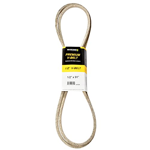 MAXPOWER Keilriemen 347534, kevlar verstärkt, 1/2" x 91" - 4L910 - Aussenlänge L(a) 2320 mm. von MAXPOWER