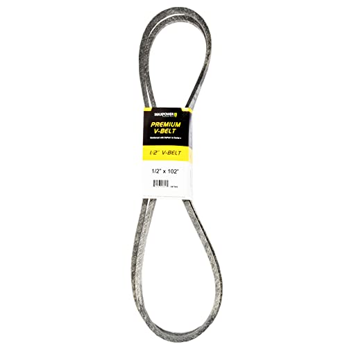 MAXPOWER Keilriemen 347545, Kevlar verstärkt, 1/2" x 102" - 4L1020 - Aussenlänge L(a) 2590 mm. von MAXPOWER