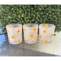3Er Set Sun Milchglas Votiv-Kerzenhalter von MaxStudioGifts