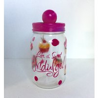 Personalisiertes Handgemaltes Einmachglas Candy Leckerli Glas von MaxStudioGifts