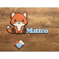 Schlummerlicht Fuchs Mit Wunschnamen von MaxVerArt