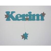 Schlummerlicht Name Mit Sternen von MaxVerArt