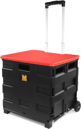 MaxWorks 50830 Rollwagen mit Deckel, 36,3 kg Kapazität von MaxWorks