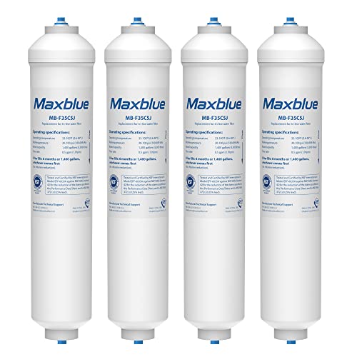 Maxblue DA29-10105J Kühlschrank-Wasserfilter, Ersatz für Samsung (nur Extern) DA29-10105J DA99-02131B HAFEX/EXP DA2010CB 5231JA2010B (4) von Maxblue