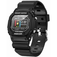 Classic VitaTrack 0.96' Fitness Smartwatch TFT-Display Wasserdicht Schwarz von Maxcom