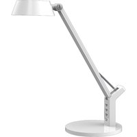 GlowPro Schreibtischlampe 8W Dimmbare LED-Tischlampe Weiß von Maxcom